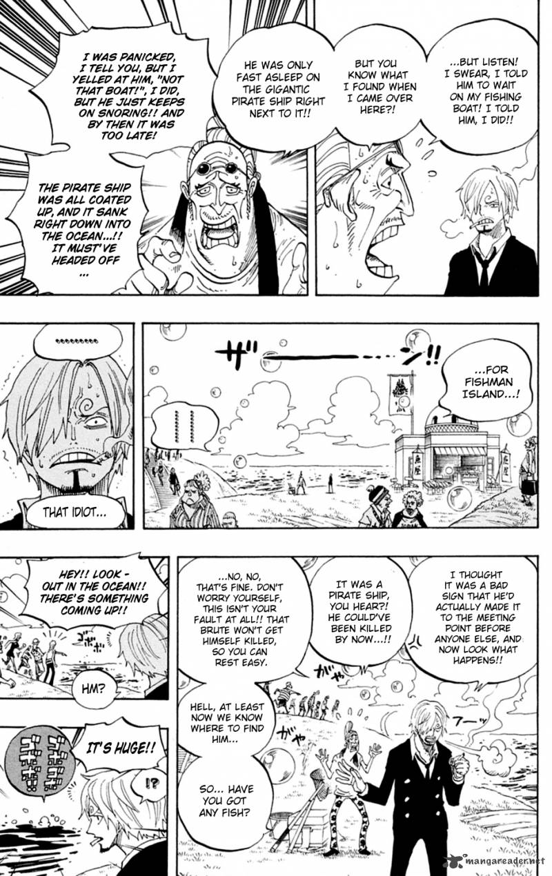 One Piece Manga Chapter 599 page 16 - Nine Pirates