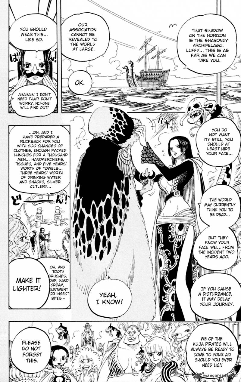 One Piece Manga Chapter 599 page 2 - Nine Pirates