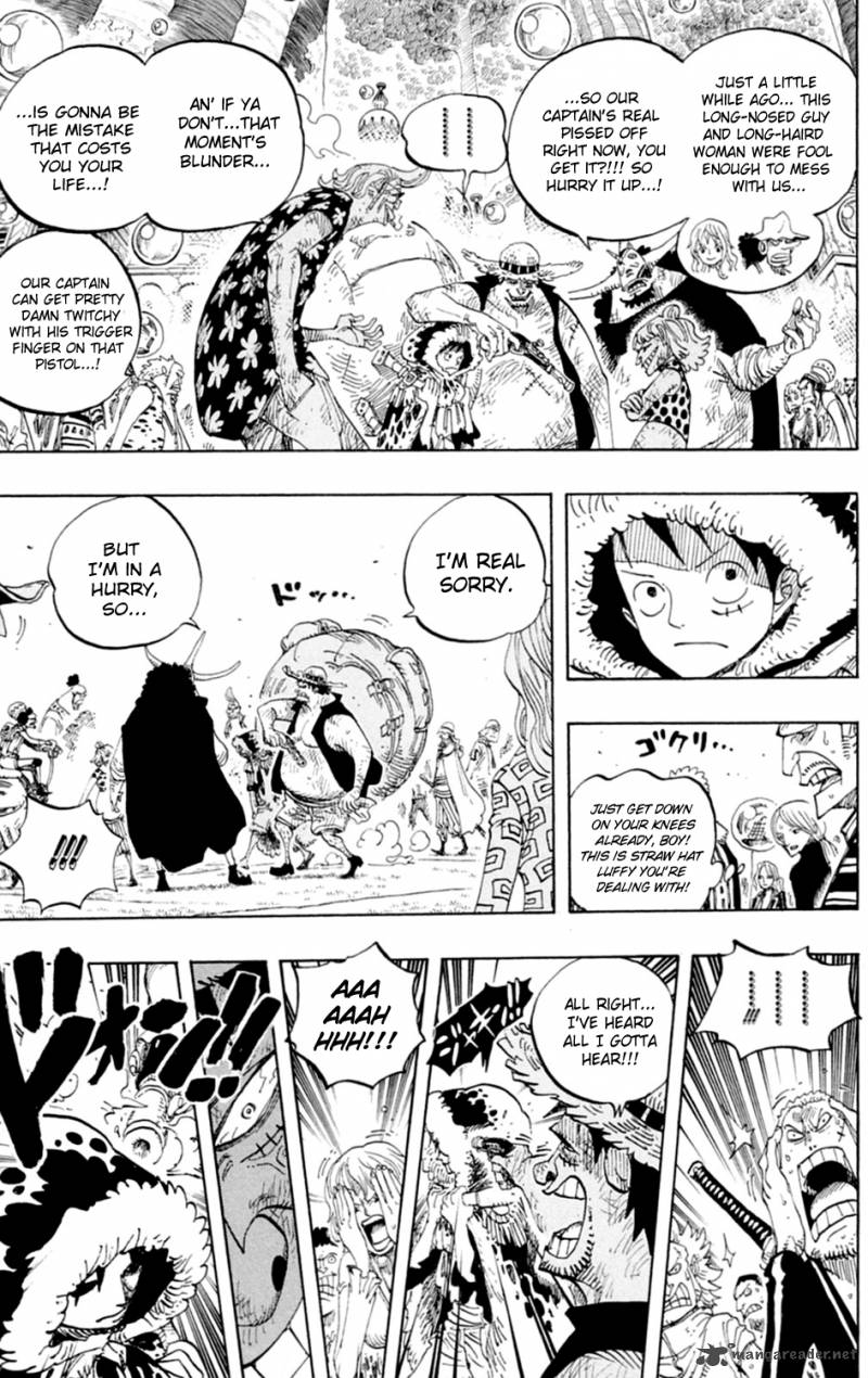 One Piece Manga Chapter 599 page 5 - Nine Pirates