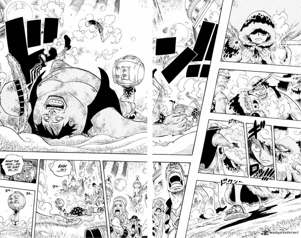 One Piece Manga Chapter 599 page 6 - Nine Pirates