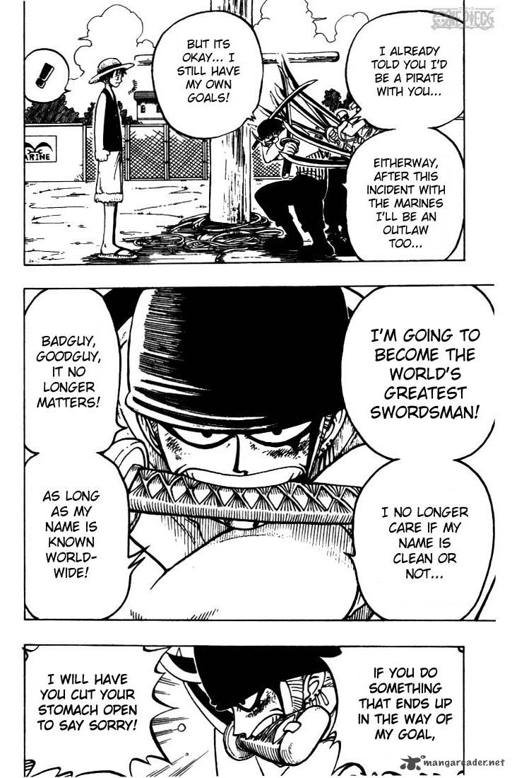 One Piece Manga Chapter 6 page 6 - The First