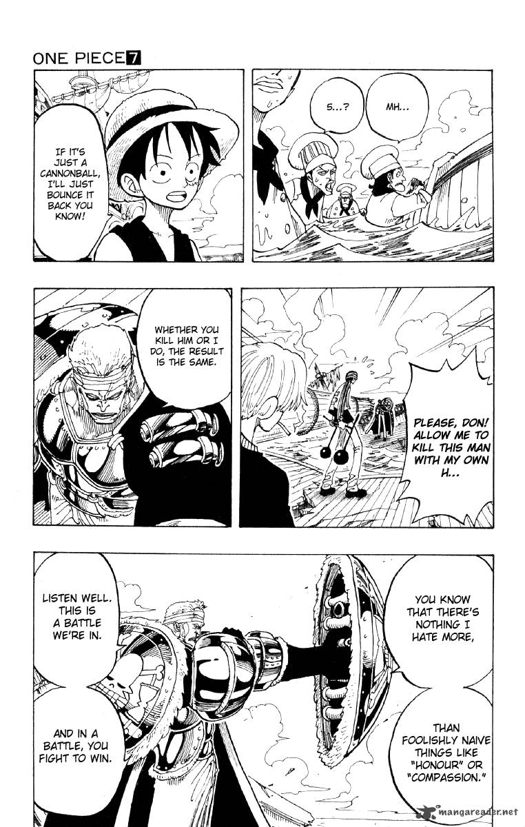 One Piece Manga Chapter 60 page 9 - Propriety