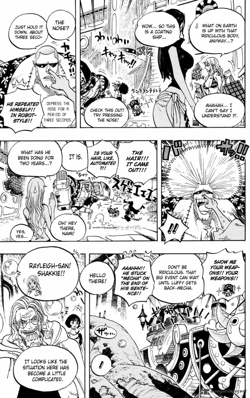 One Piece Manga Chapter 600 page 16 - Island of New Beginnings