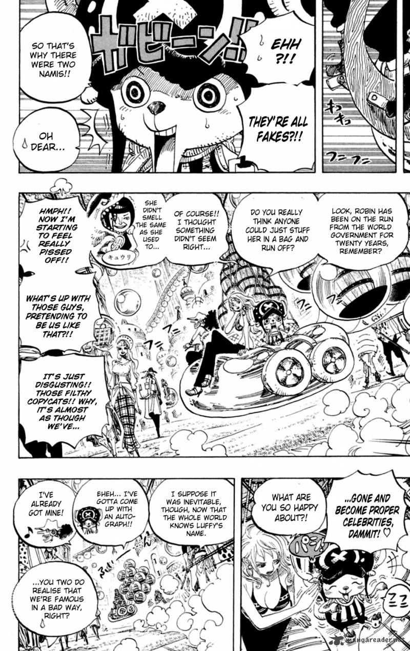 One Piece Manga Chapter 600 page 4 - Island of New Beginnings