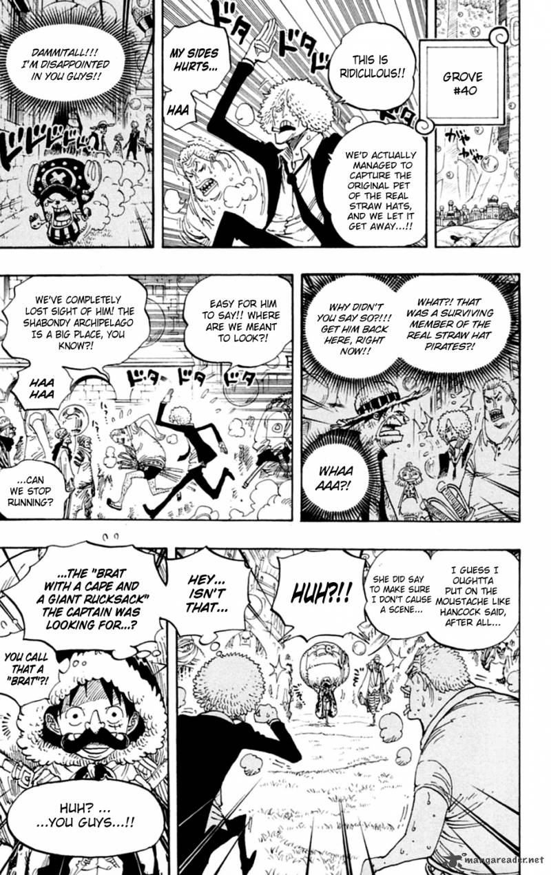 One Piece Manga Chapter 600 page 5 - Island of New Beginnings