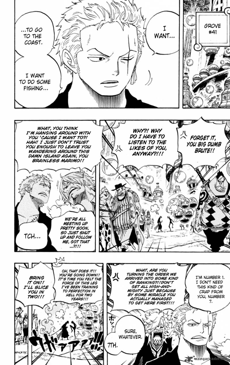 One Piece Manga Chapter 600 page 6 - Island of New Beginnings