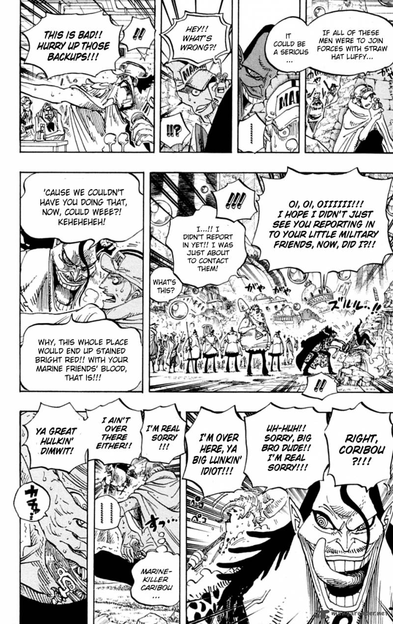 One Piece Manga Chapter 600 page 8 - Island of New Beginnings