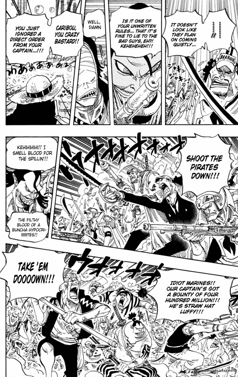 One Piece Manga Chapter 601 page 5 - Romance Dawn For the New World:
The Dawn of an Adventure
into a New World
