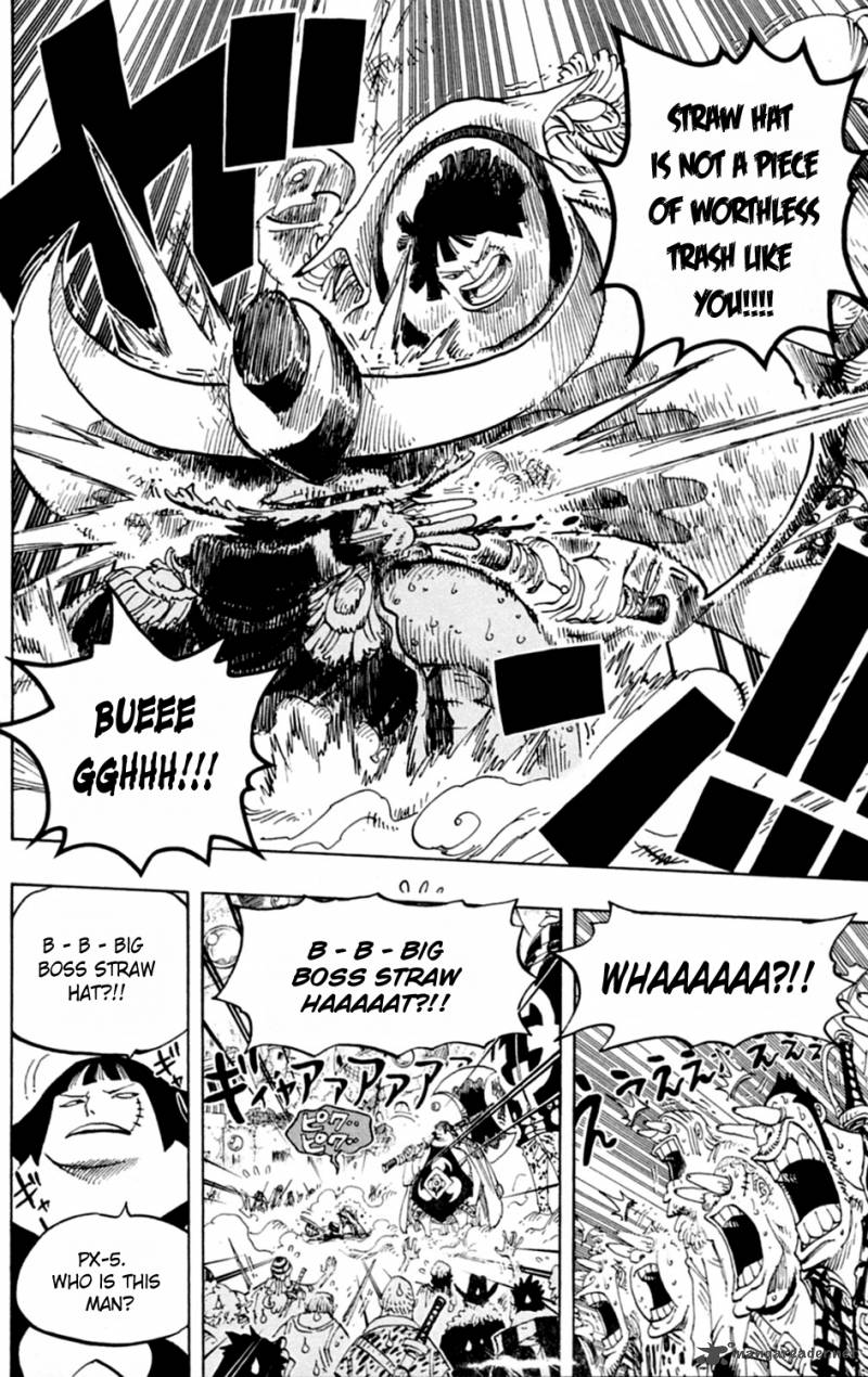 One Piece Manga Chapter 601 page 9 - Romance Dawn For the New World:
The Dawn of an Adventure
into a New World