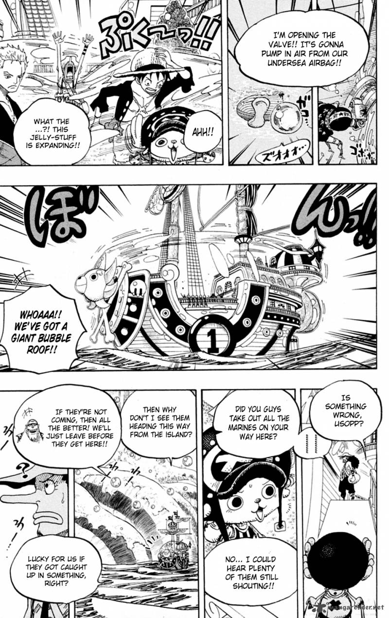 One Piece Manga Chapter 602 page 10 - Downward Ho!!