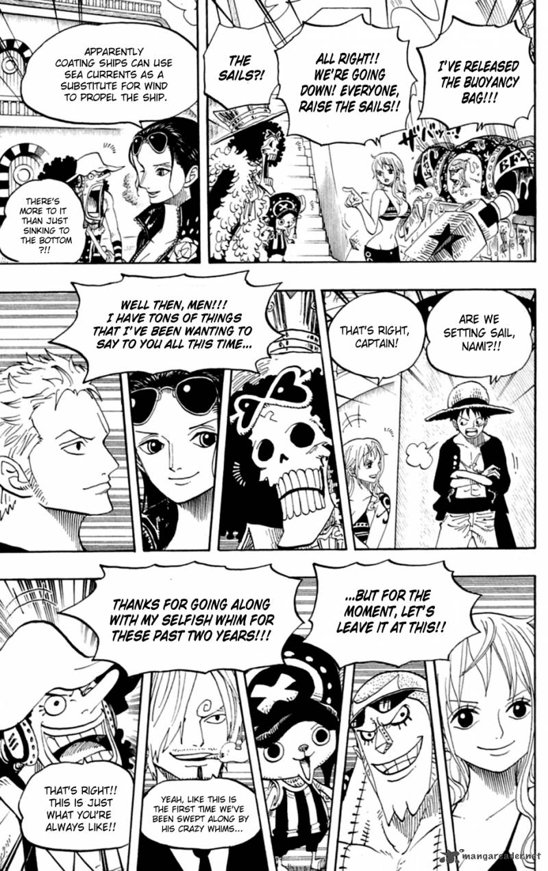 One Piece Manga Chapter 602 page 14 - Downward Ho!!
