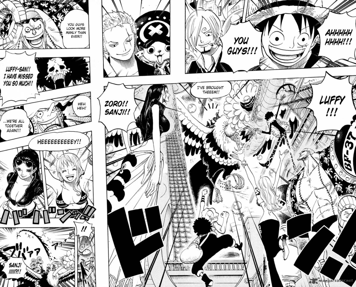 One Piece Manga Chapter 602 page 6 - Downward Ho!!