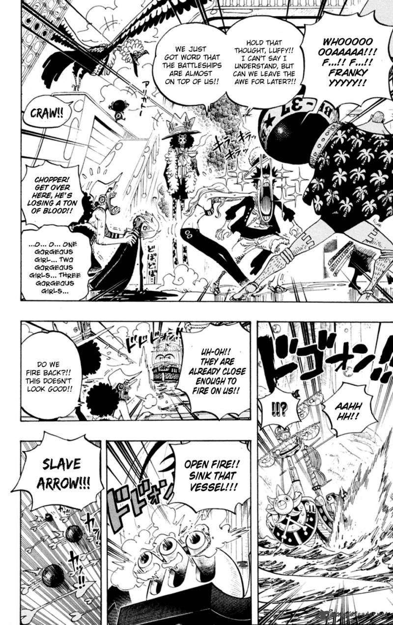 One Piece Manga Chapter 602 page 7 - Downward Ho!!