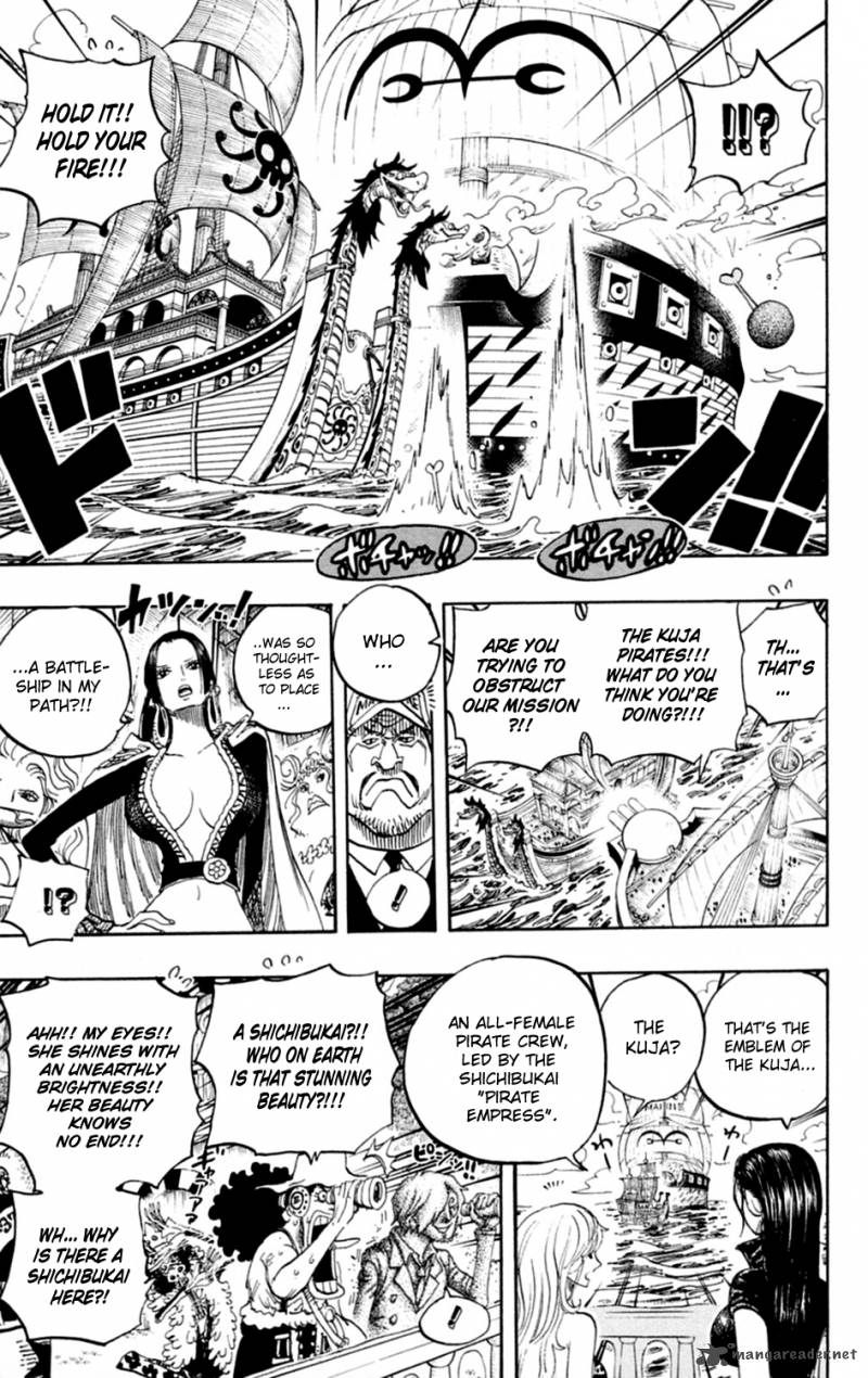 One Piece Manga Chapter 602 page 8 - Downward Ho!!