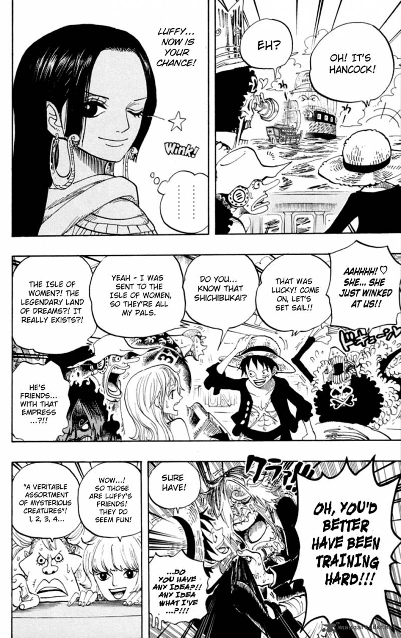 One Piece Manga Chapter 602 page 9 - Downward Ho!!