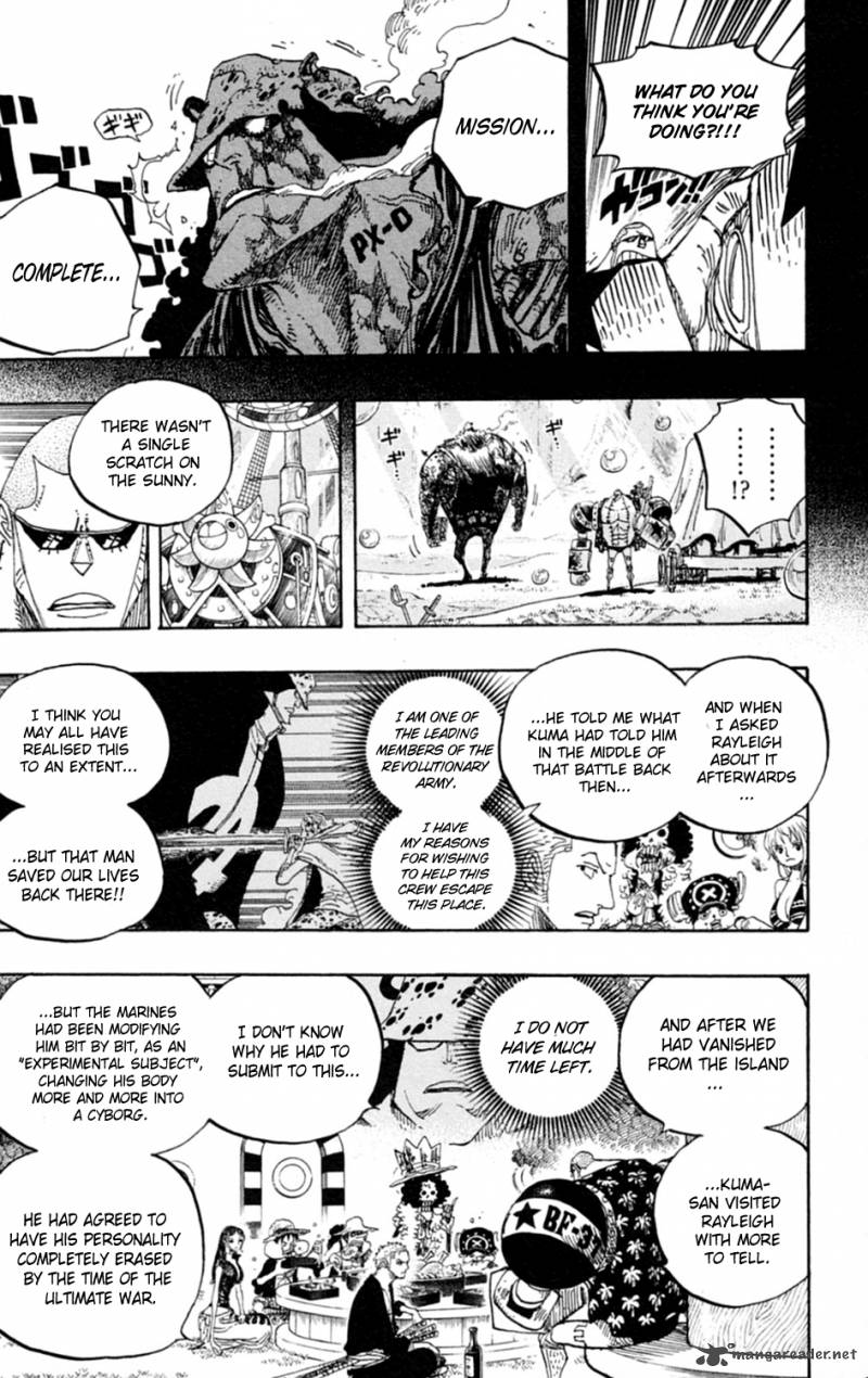 One Piece Manga Chapter 603 page 14 - Keep It In Your Heart
