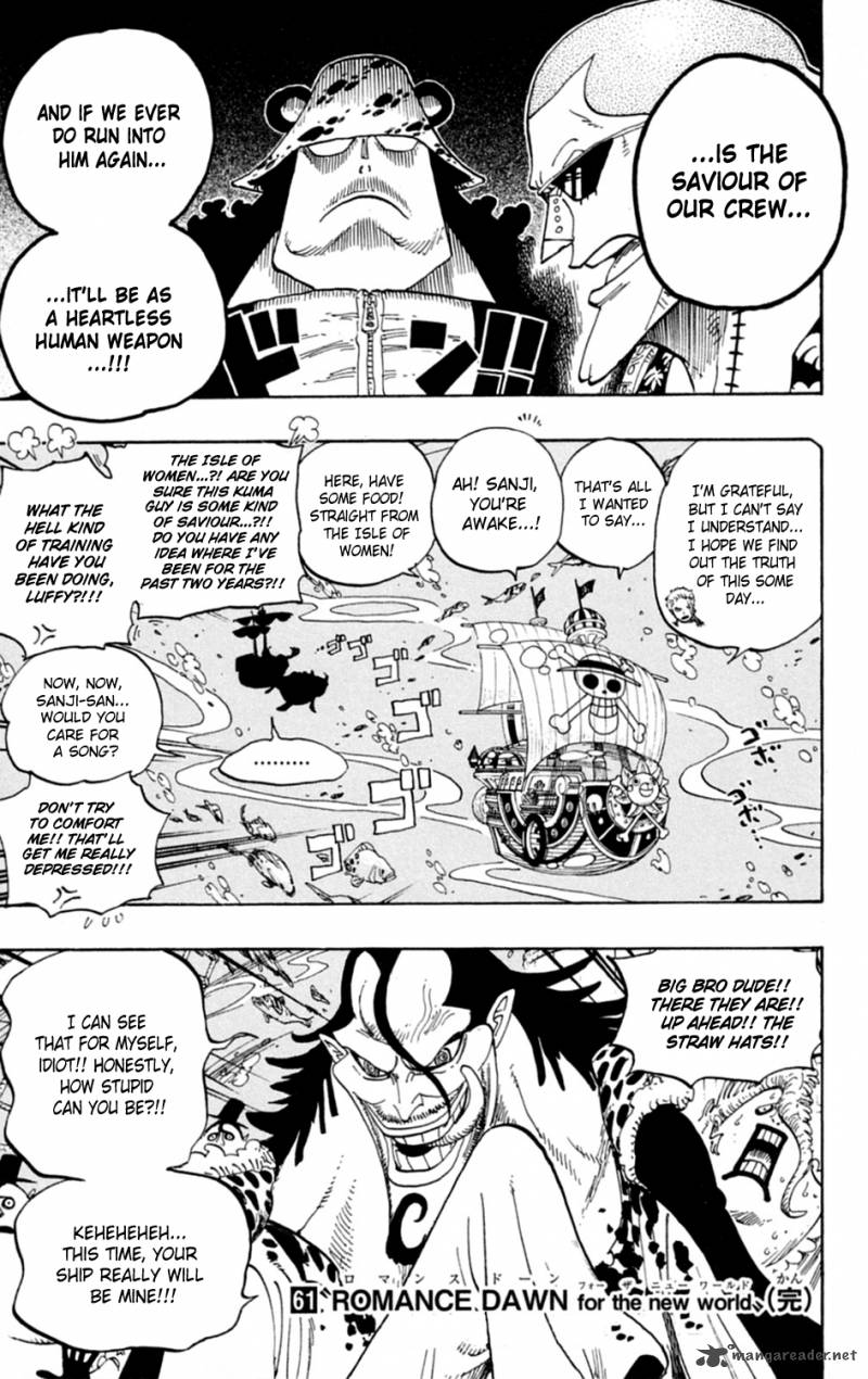 One Piece Manga Chapter 603 page 16 - Keep It In Your Heart