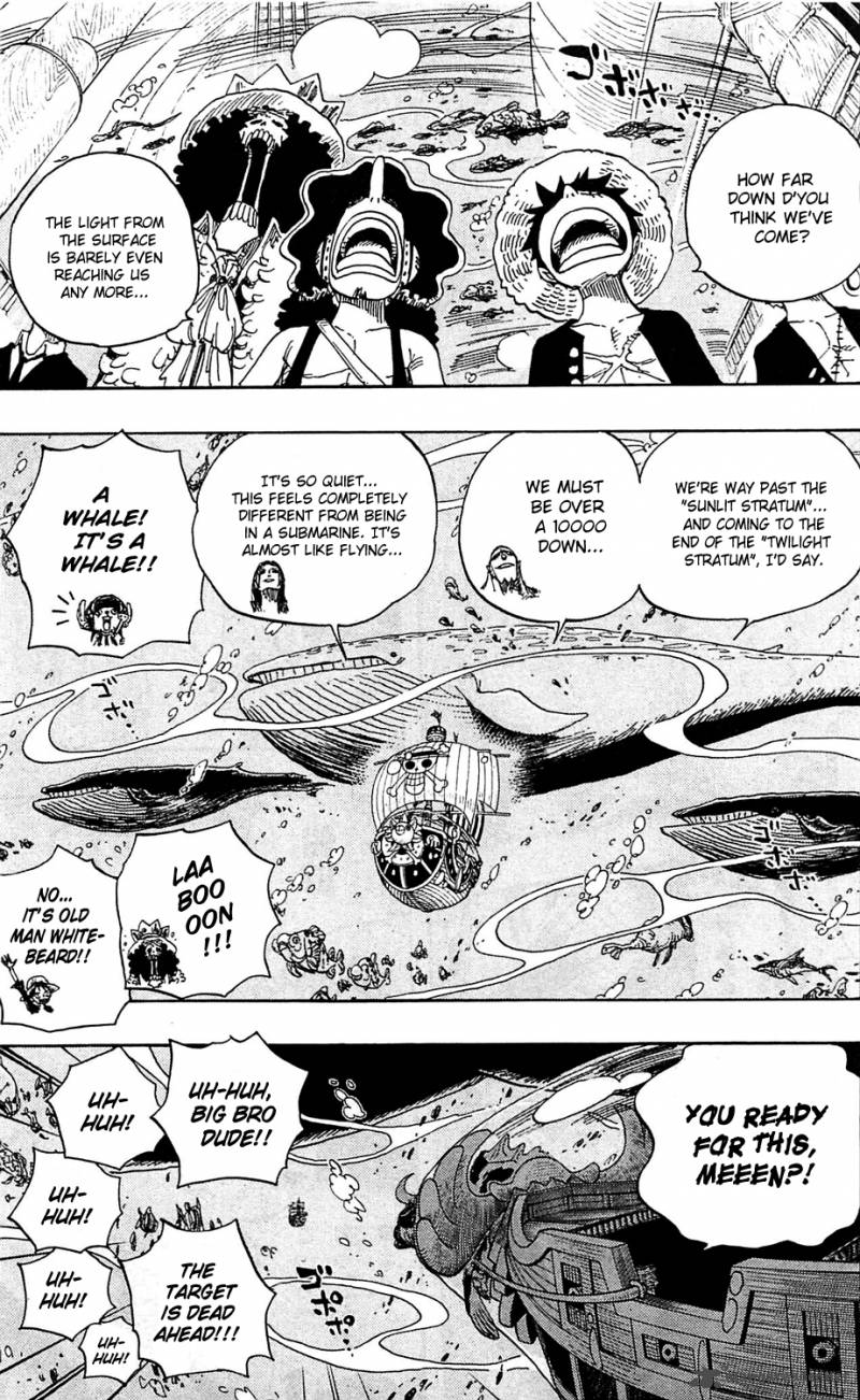One Piece Manga Chapter 604 page 12 - Into the Depths