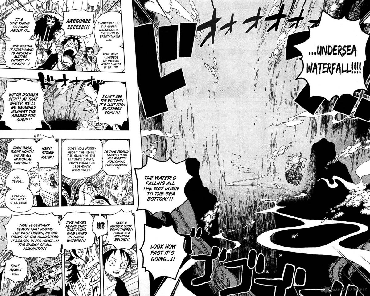 One Piece Manga Chapter 604 page 25 - Into the Depths