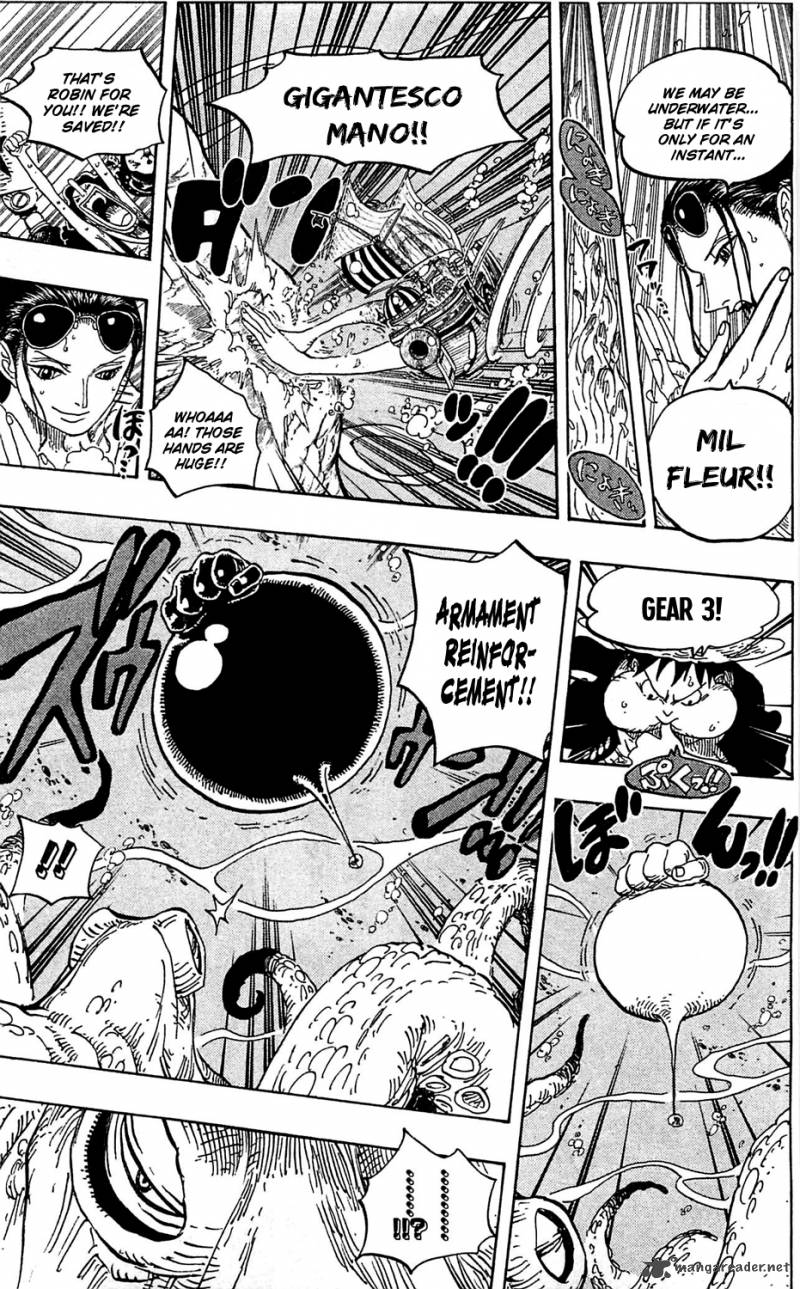 One Piece Manga Chapter 605 page 11 - The Kraken and the Pirates