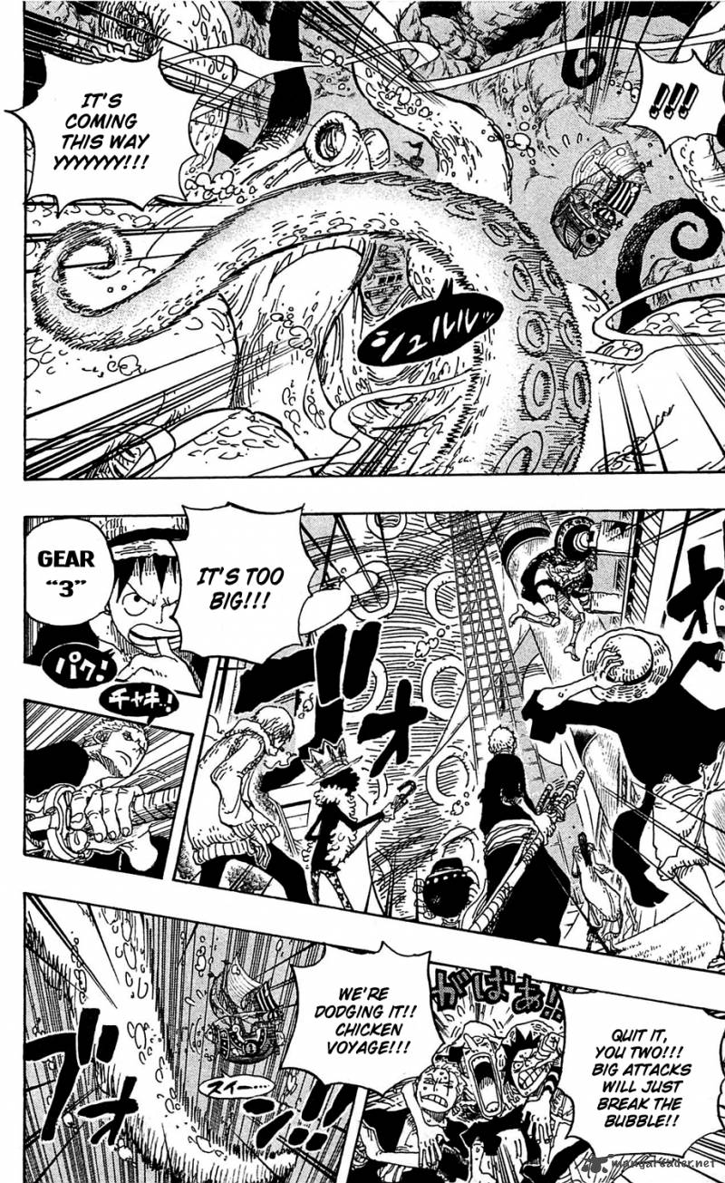 One Piece Manga Chapter 605 page 6 - The Kraken and the Pirates