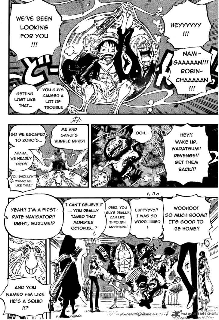 One Piece Manga Chapter 606 page 12 - Deep Sea Adventure