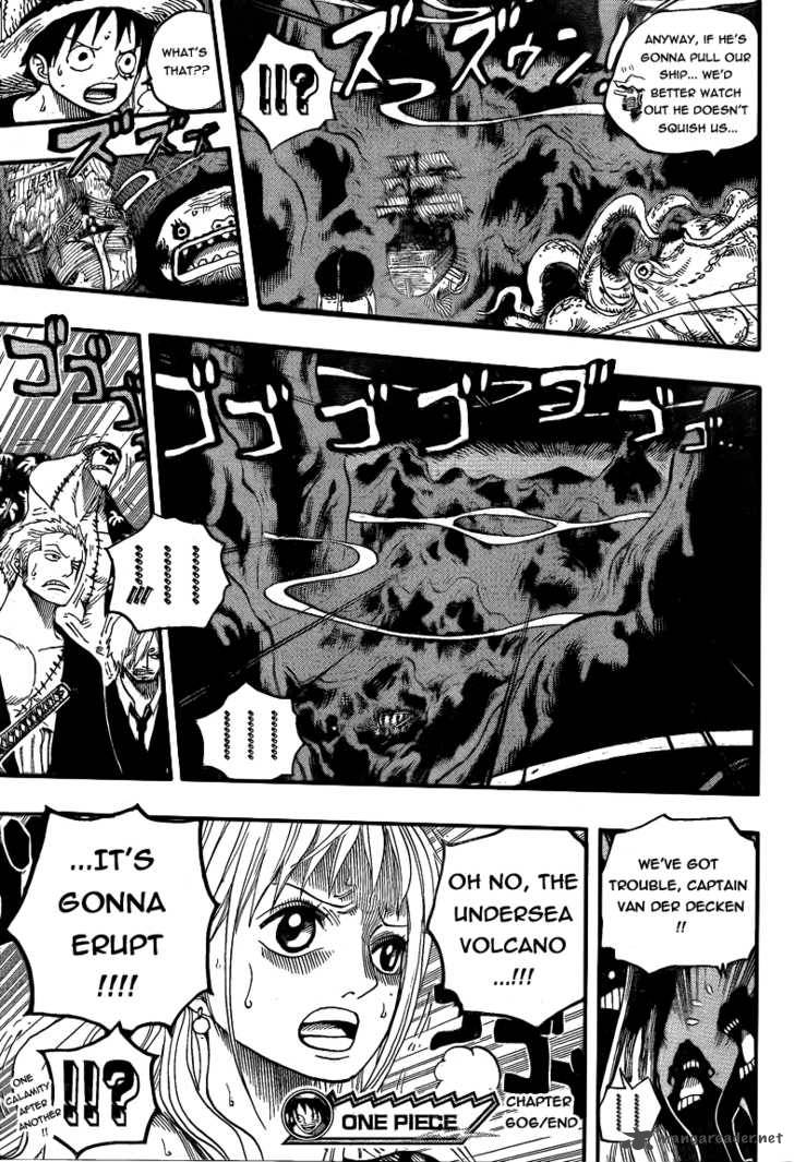 One Piece Manga Chapter 606 page 13 - Deep Sea Adventure