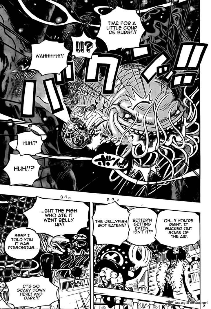 One Piece Manga Chapter 606 page 3 - Deep Sea Adventure