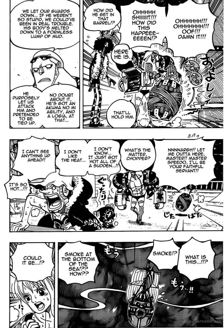 One Piece Manga Chapter 606 page 6 - Deep Sea Adventure