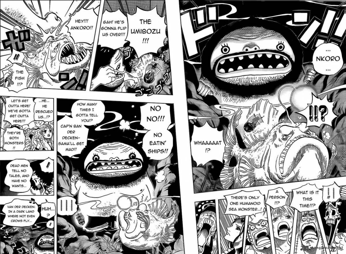 One Piece Manga Chapter 606 page 9 - Deep Sea Adventure