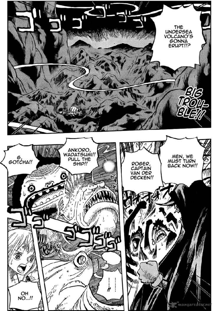 One Piece Manga Chapter 607 page 2 - 10,000 Meters Under the Sea
