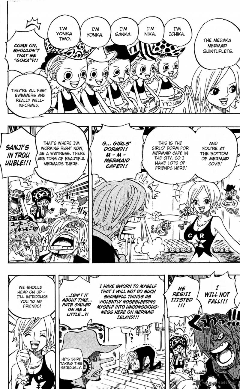 One Piece Manga Chapter 608 page 12 - Underwater Paradise