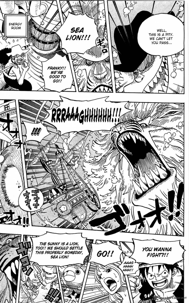 One Piece Manga Chapter 608 page 3 - Underwater Paradise