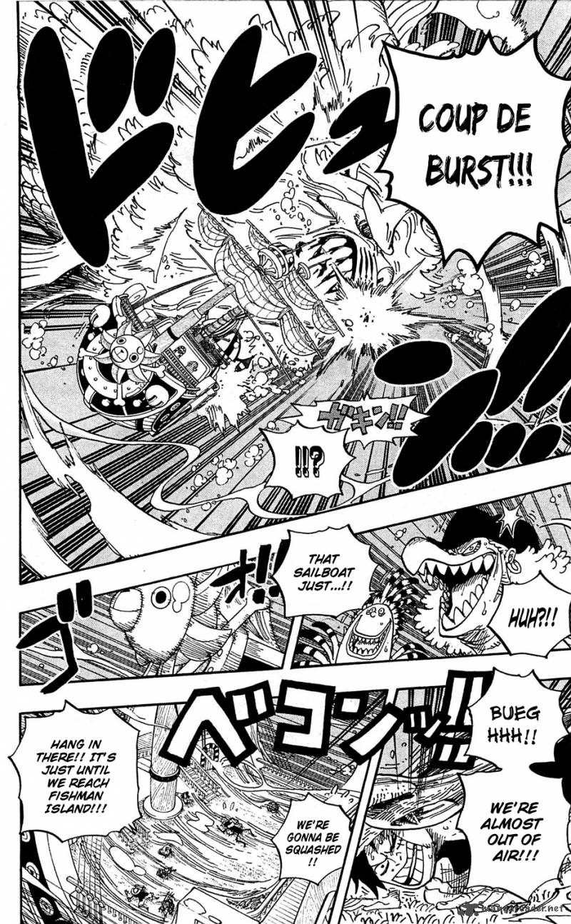 One Piece Manga Chapter 608 page 4 - Underwater Paradise