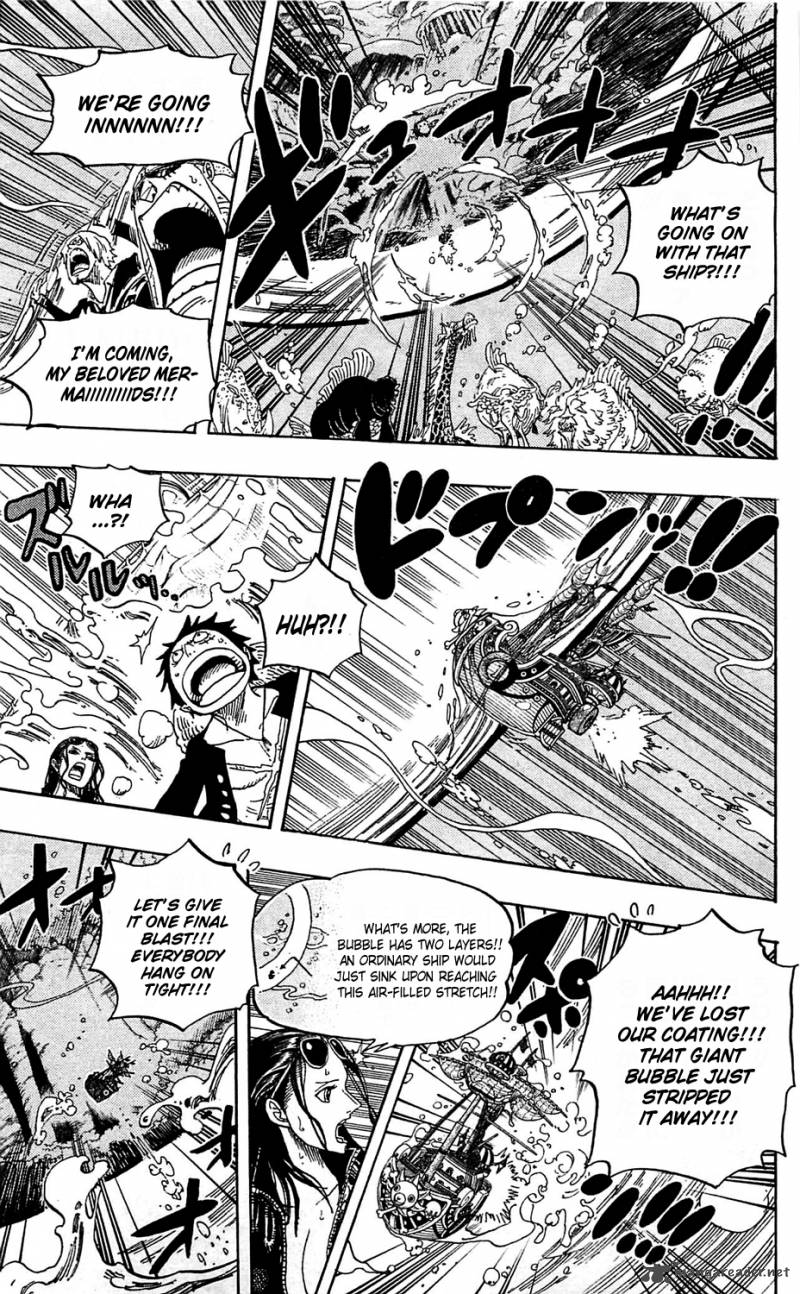 One Piece Manga Chapter 608 page 5 - Underwater Paradise