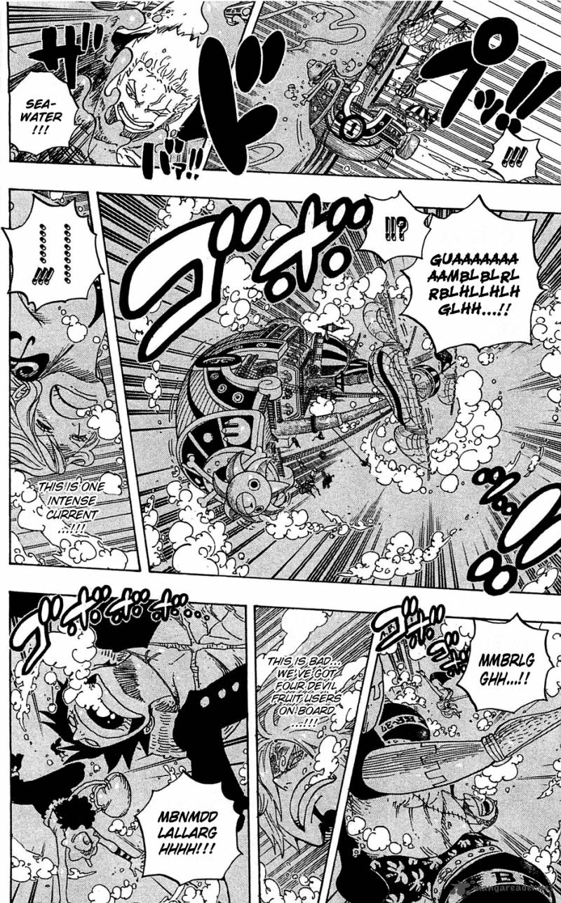 One Piece Manga Chapter 608 page 6 - Underwater Paradise