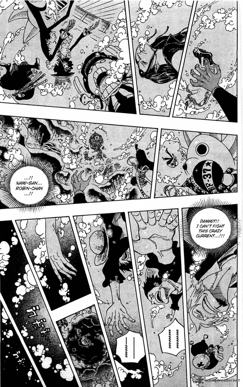One Piece Manga Chapter 608 page 7 - Underwater Paradise