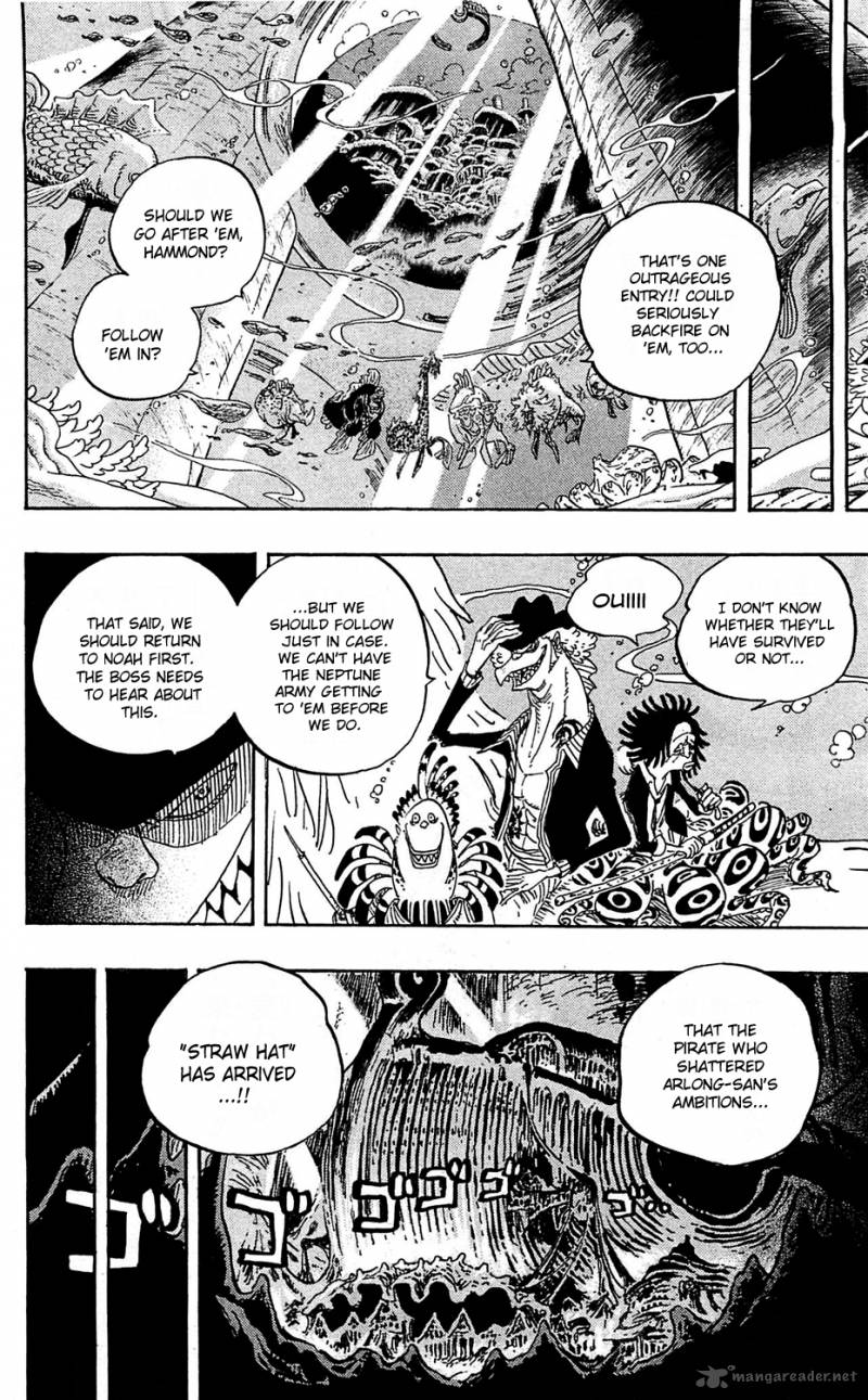 One Piece Manga Chapter 608 page 8 - Underwater Paradise