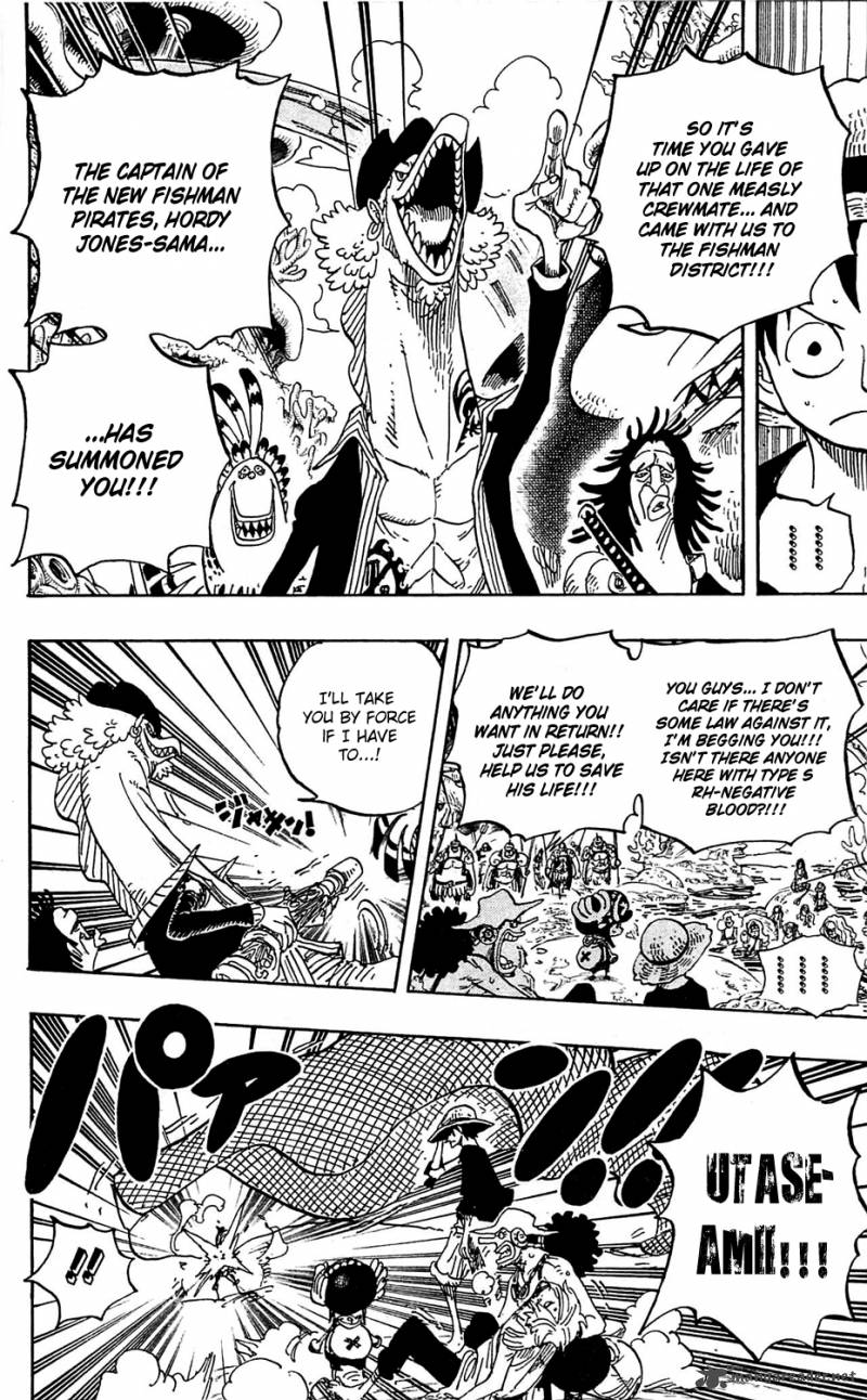 One Piece Manga Chapter 609 page 13 - Adventure on Fish-Man Island