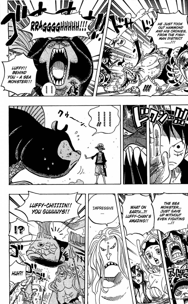 One Piece Manga Chapter 609 page 15 - Adventure on Fish-Man Island