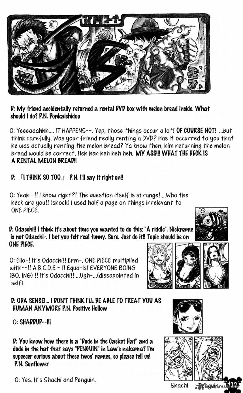 One Piece Manga Chapter 609 page 19 - Adventure on Fish-Man Island