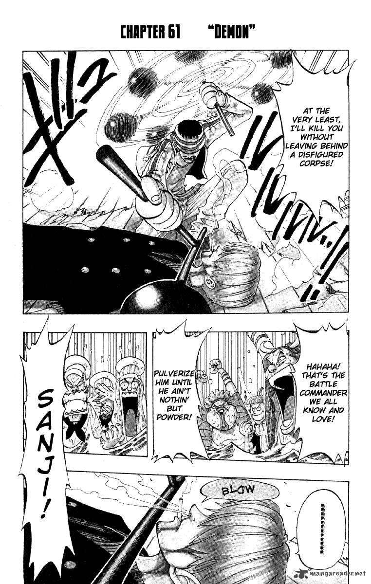 One Piece Manga Chapter 61 page 1 - The Demon