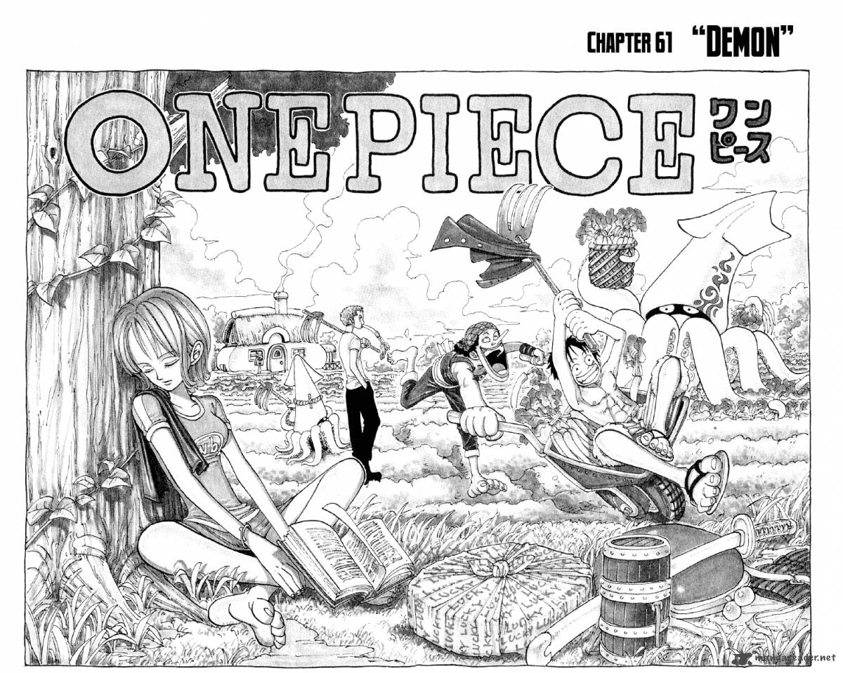 One Piece Manga Chapter 61 page 3 - The Demon