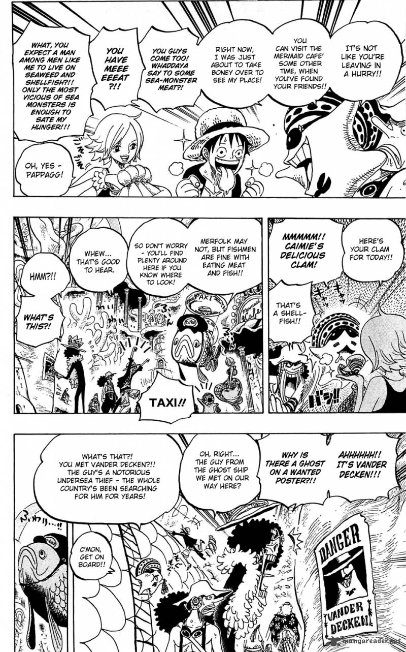 One Piece Manga Chapter 610 page 10 - Madam Shyarly, Fortune-Teller