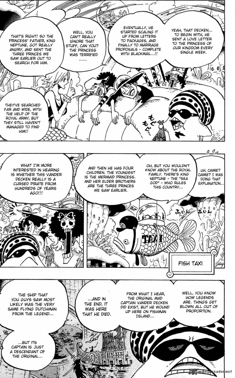One Piece Manga Chapter 610 page 11 - Madam Shyarly, Fortune-Teller