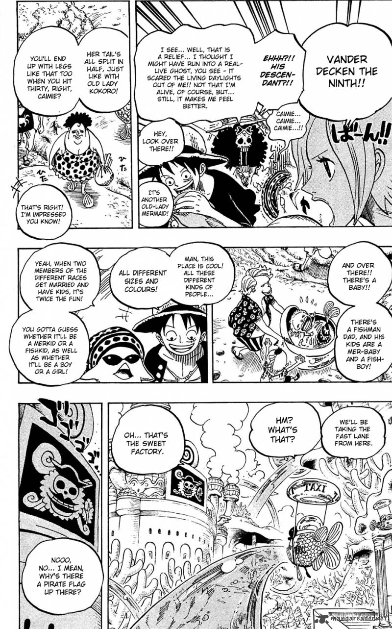 One Piece Manga Chapter 610 page 12 - Madam Shyarly, Fortune-Teller