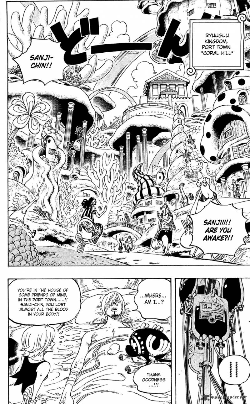 One Piece Manga Chapter 610 page 2 - Madam Shyarly, Fortune-Teller