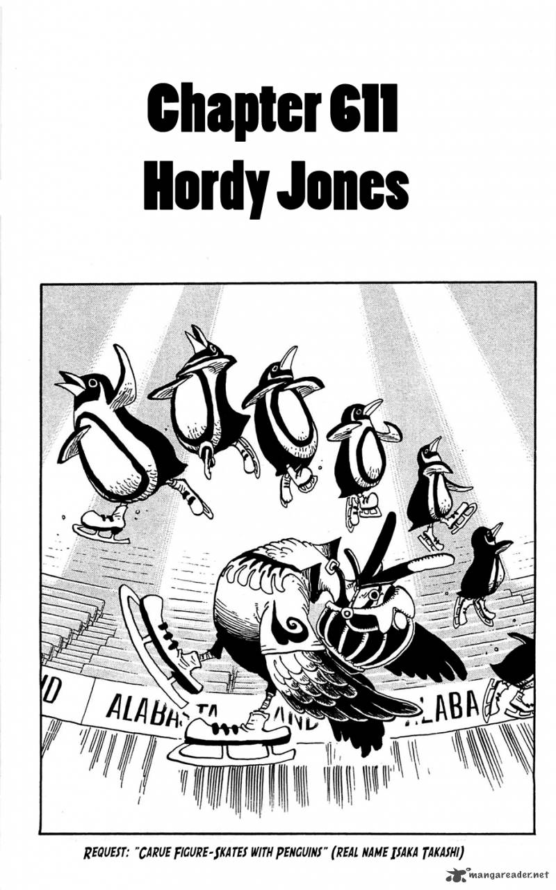 One Piece Manga Chapter 611 page 1 - Hody Jones