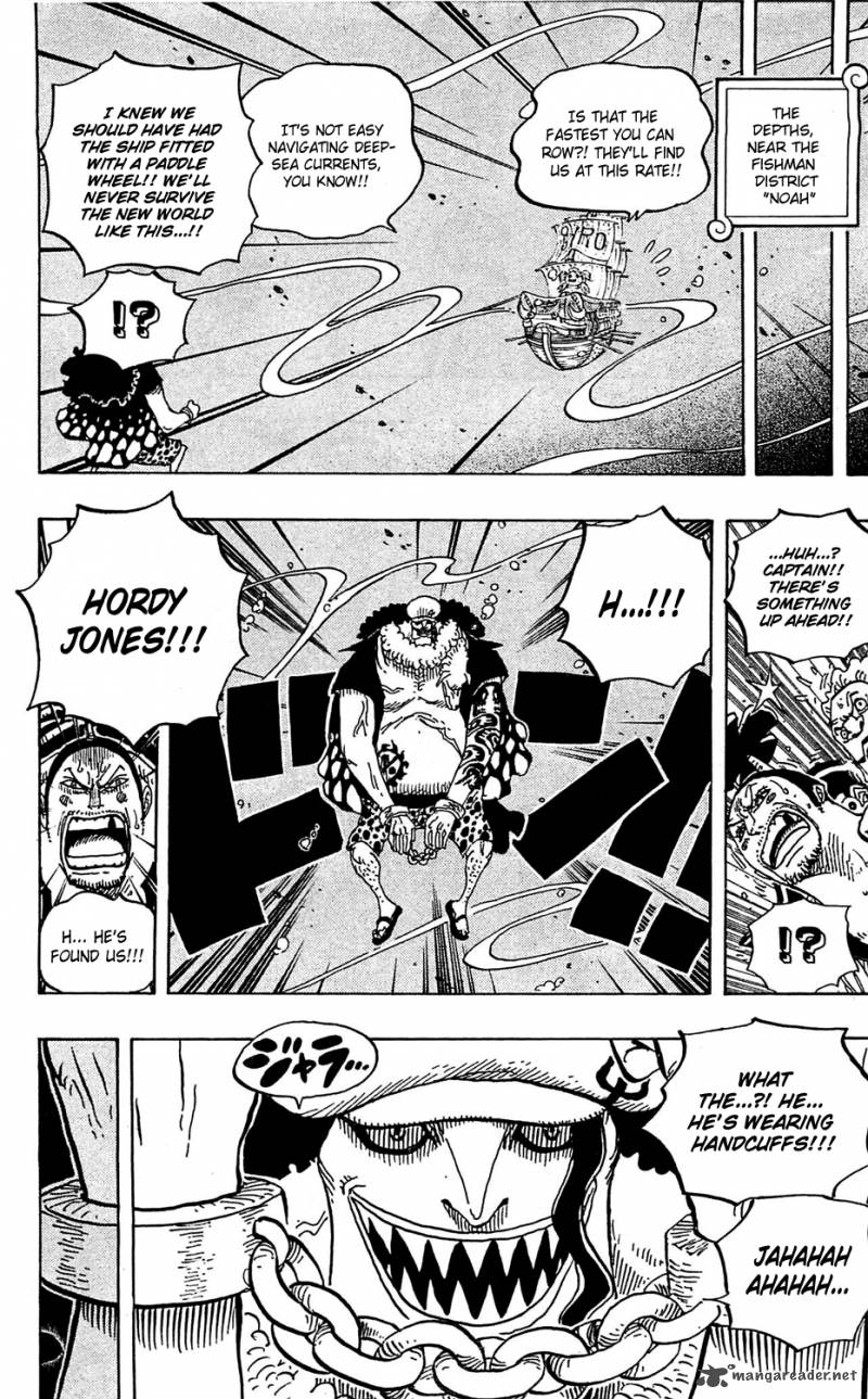 One Piece Manga Chapter 611 page 11 - Hody Jones