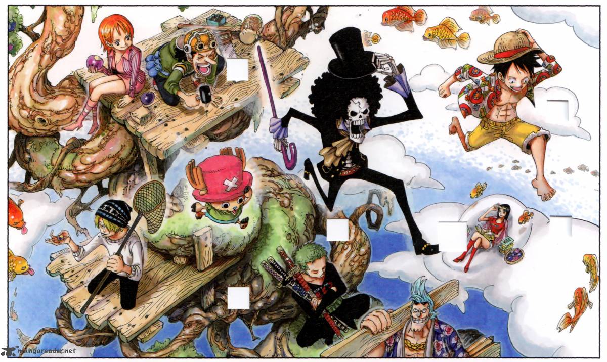 One Piece Manga Chapter 612 page 20 - Taken by the Shark They Saved